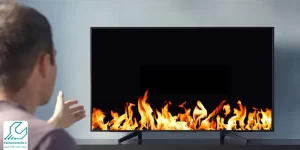 علت داغ شدن تلویزیون سامسونگ