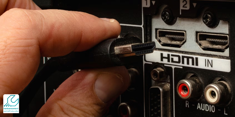 متصل کردن کابل HDMI